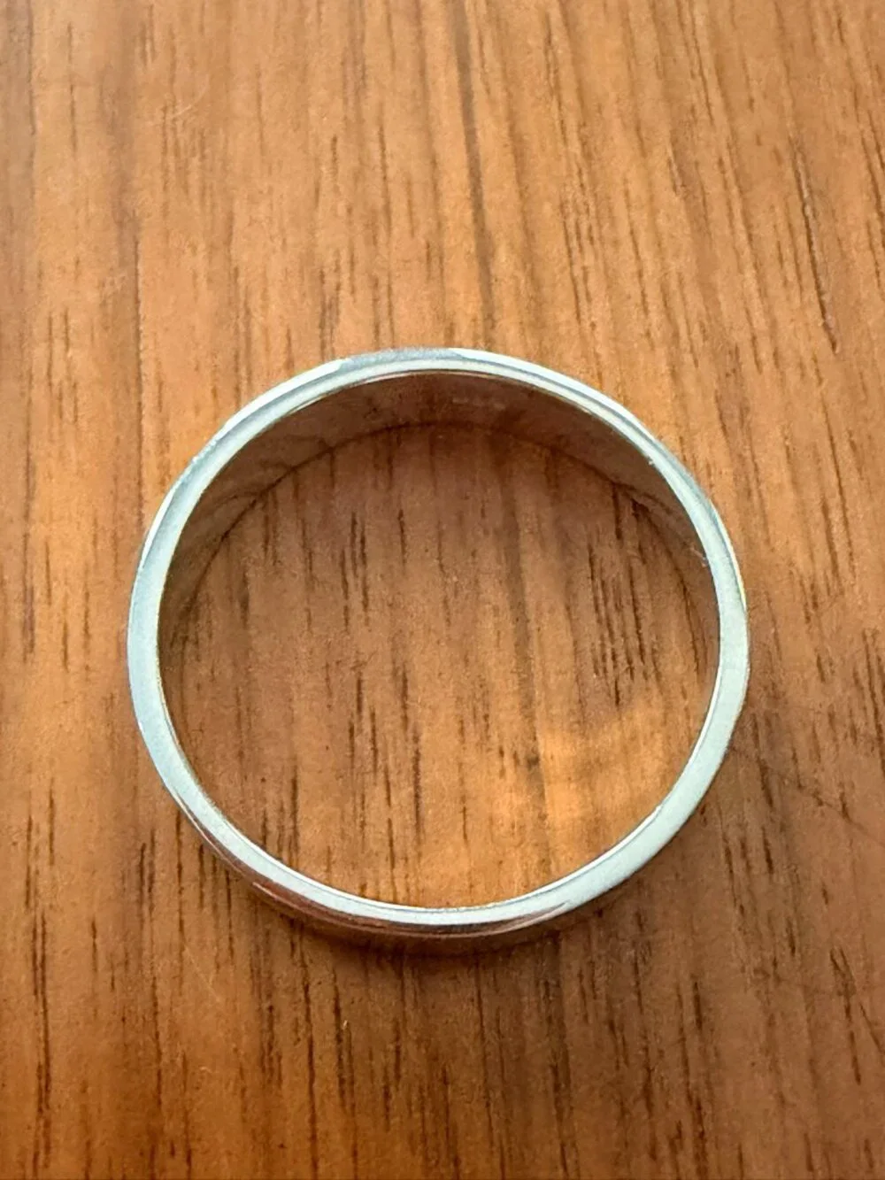 Men's 925 Sterling Silver Band Ring Size 12